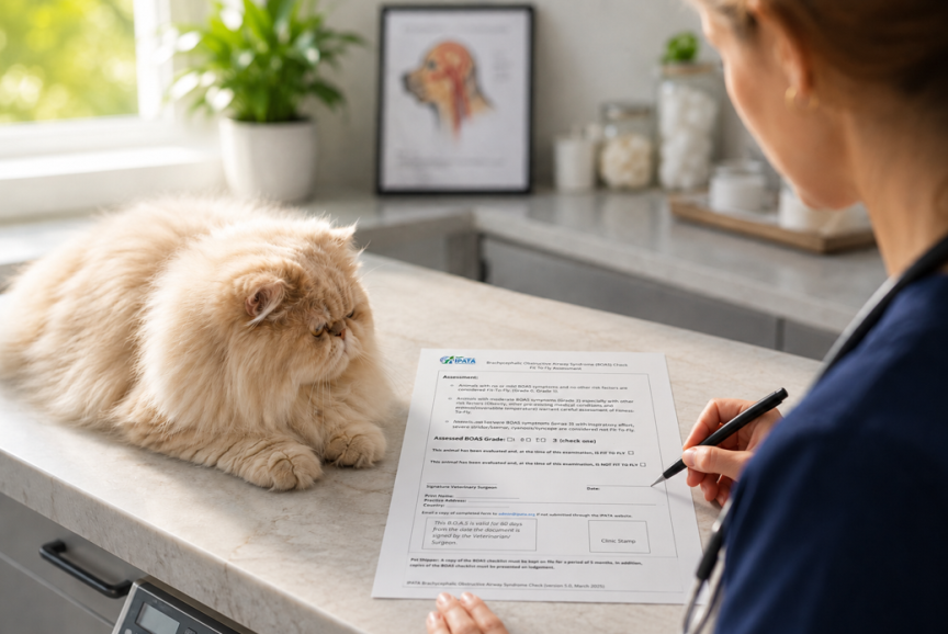 What is a BOAS Assessment for Brachycephalic Pet Travel